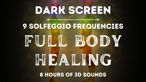 Black Screen Sleep Music All Solfeggio Frequencies To Help You Fall