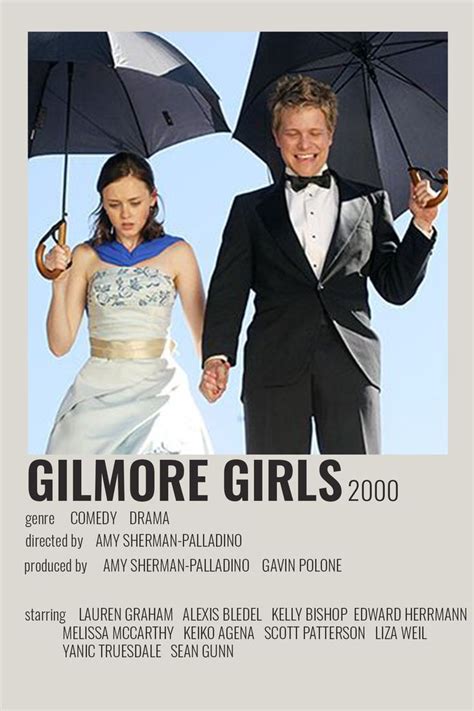 Gilmore Girls Poster By Cari Gilmore Girls Poster Gilmore Girls Movie Gilmore Girls In 2022