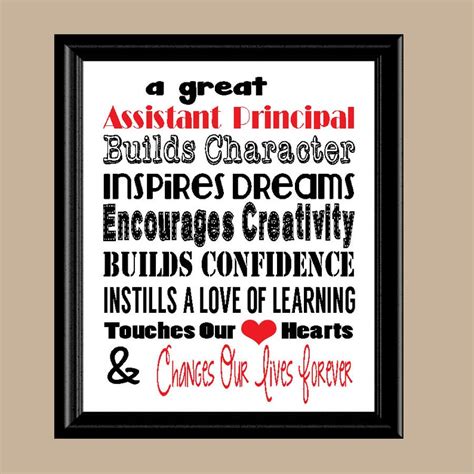 Assistant Principal Appreciation T Assistant Principal Etsy