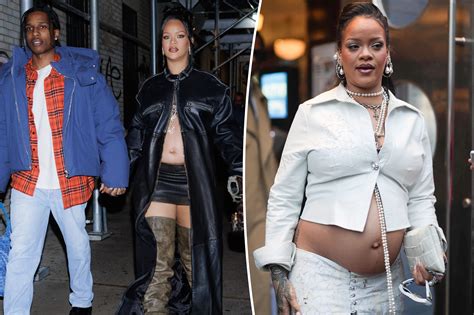 Rihanna Shares Sexy Topless Pregnancy Photoshoot