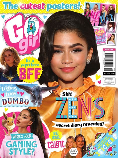 ZENDAYA in Go Girl Magazine, 2019 – HawtCelebs