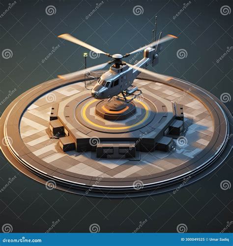 Helicopter Pads Landing Zones For Helicopters Featuring Helicopter