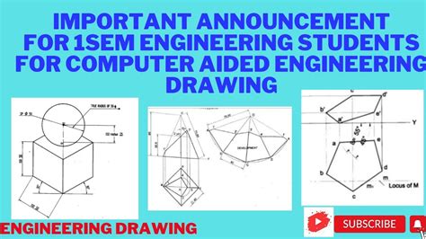 Announcement For St Sem Engineering Students For Computer Aided