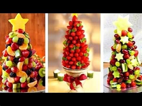 Como Cortar E Servir Fruta Como Um Profissional Rvore De Natal