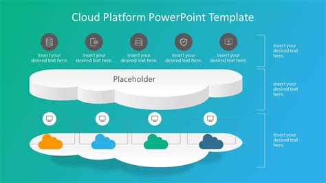 Cloud Platform PowerPoint Template - SlideModel