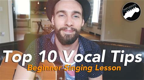 Top 10 Tips To Becoming A Better Singer Beginner Vocal Lesson YouTube