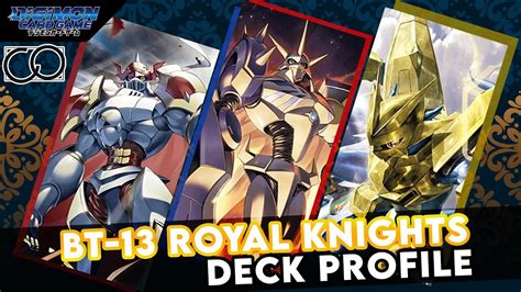 Bt Royal Knights Deck Profile Digimon Card Game Youtube