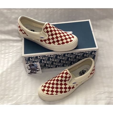 Vans Vault Og Slip On Checkerboard V Shopee Philippines Atelier