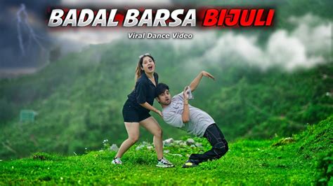 Badal Barsa Bijuli Sawan Ko Pani Dance Cover Nepali Song Ajay