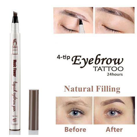 Eyebrow Tattoo Pen Lqql Microblade Pen Microblading Eyebrow Pencil With A Micro Fork Tip