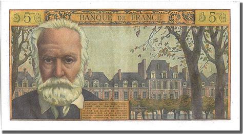 France Nouveaux Francs Banknote Nf Victor Hugo