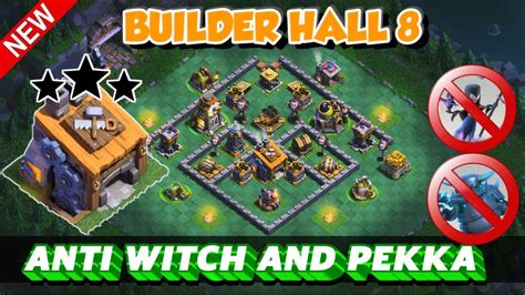 Anti 3 Star Top 10 Best Builder Hall 8 Bh8 Base With Link Replay