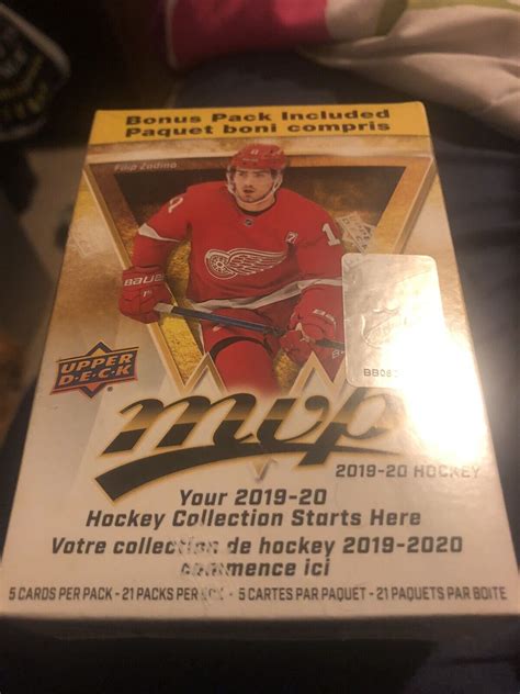 2019 20 Upper Deck MVP Hockey Blaster Box NHL Sealed Trading Cards