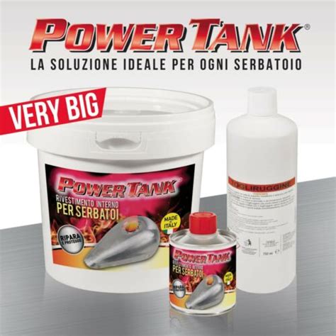 POWER TANK TRATTAMENTO BONIFICA SERBATOIO KIT MOLTO GRANDE ORIGINALE