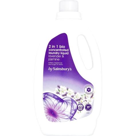 Sainsbury S In Bio Lavender Jasmine Concentrated Laundry Liquid