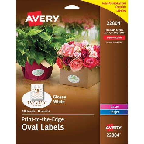 Avery® Glossy Print To The