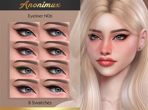 Anonimux Simmer S Eyeliner N06 Sims 4 Sims Sims 4 Tsr