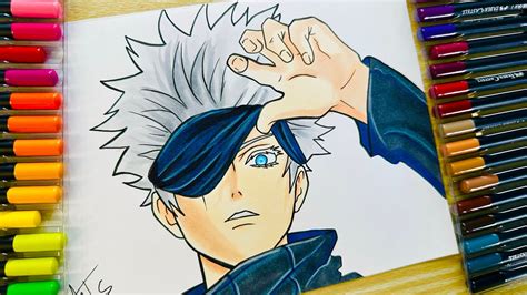 Como Desenhar O Satoru Gojo De Jujutsu Kaisen Youtube NBKomputer