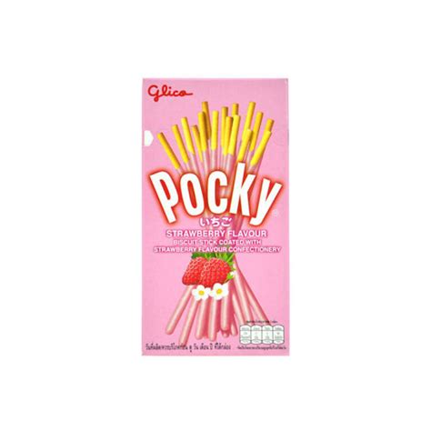 Ciasteczka Pocky z Polewą Truskawkową Pocky Strawberry Flavour