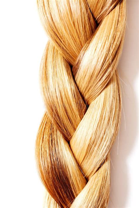 Coiffure De Tresse Longue Fin Blonde De Cheveux Photo Stock Image Du Couleur Mode