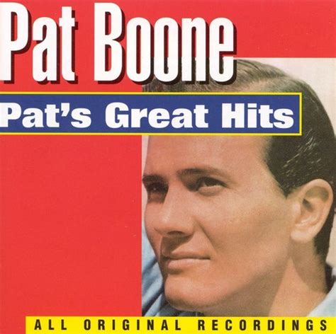 Pat S Great Hits Pat Boone CD Album Muziek Bol