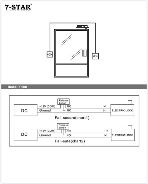 Key Switch For Door Release Door Access [override Bypass Key Switch] Optional Em Lock With Relay