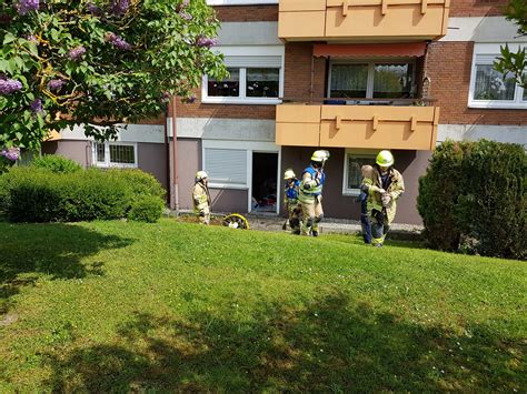 Feuerwehr Stadt M Hlacker Einsatz Nr Brand Wohnungsbrand