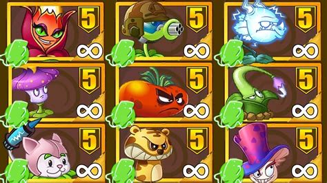 Pvz 2 Chinese Version Random Team Plants Max Level Vs Team Gargantuar