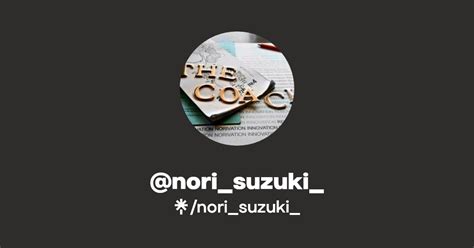 Nori Suzuki Instagram Linktree