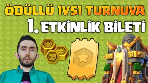 ORMAN BİNİCİSİ VE SÜPER OKÇU YASAKLI 1VS1 TH16 ETKİNLİK BİLET ÖDÜLLÜ