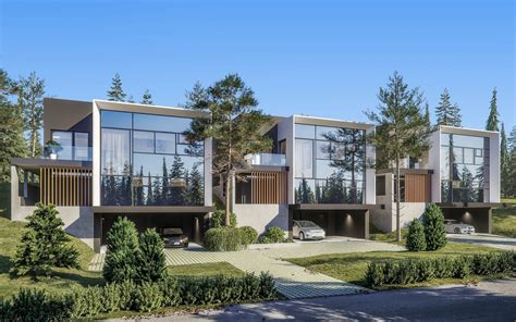 Finland Villas Ronen Bekerman D Architectural Visualization