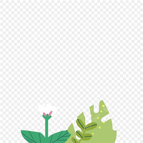 Free Illustration Png Picture Cartoon Green Plant Free Illustration