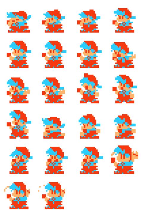 Pixilart Smb Bf Spritesheet By PixilStudios24