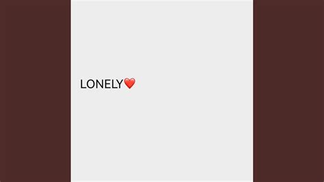 在这个世界我只想做个lonely man prod by 金桔ORANG3 YouTube