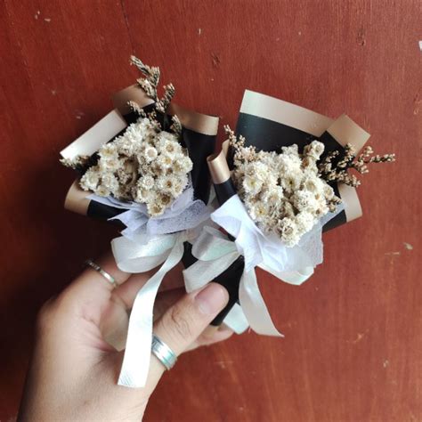 Jual MINI DRIED BOUQUET BUKET KECIL BUKET MINI SOUVENIR DRIED