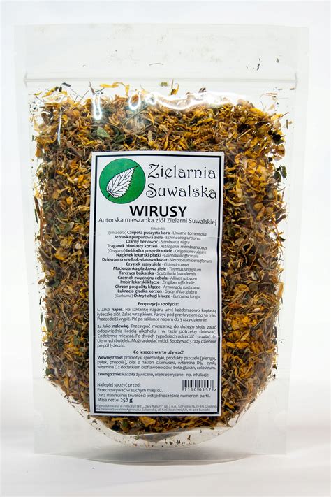 Zioła Wirusy 250g Zielarnia Suwalska 12827124198 Allegro pl