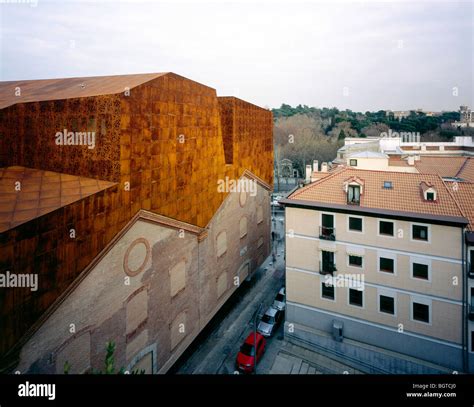 Caixa Forum Madrid Madrid Spain Herzog De Meuron Stock Photo Alamy