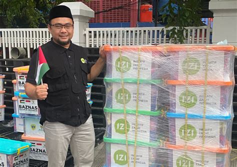 Pelepasan Bantuan Kemanusiaan Laznas Izi Bersama Baznas Ri Inisiatif