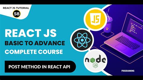 React Tutorial In Hindi 58 React Fetch API Post Method React JS