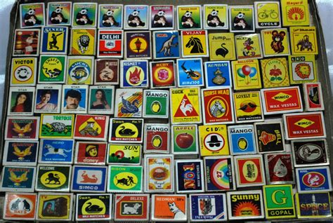 The World Of Matchboxes, Matchbooks & Matchbox Labels - My Collection: Mini Wax Matchboxes - India