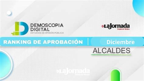 Ranking de aprobación de alcaldes diciembre 2023 Demoscopia Digital