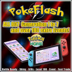 All 807 Pokémon of Gen 1 to 7 + 180 extra Events! - PokeFlash