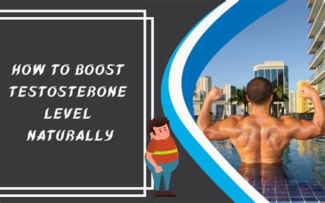 How To Boost Testosterone Naturally 5 Proven Ways