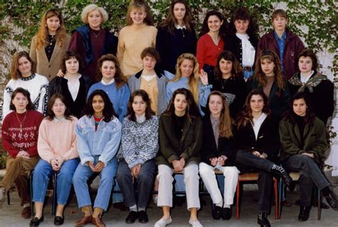 Photo de classe 2éme Année B E P C A S 1990 1991 de 1990 Lycée