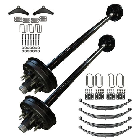 6000 Lb Tandem Axle Hd Kit 12k Capacity Axle Suspension Mrovi