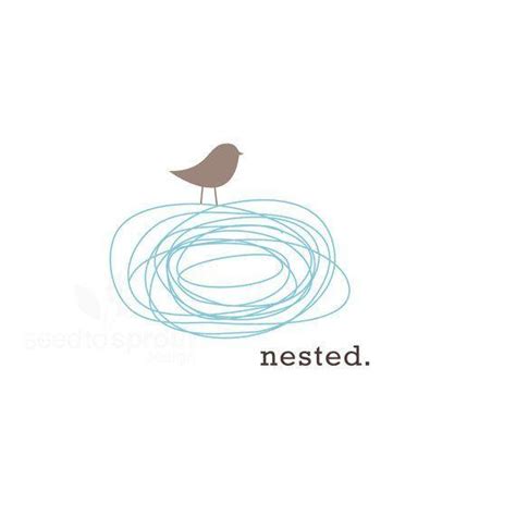 Birds In Nest Logo LogoDix