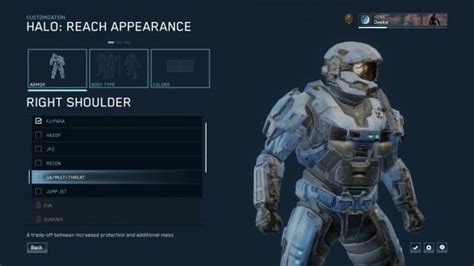 Halo Reach Armor Unlock Ranks