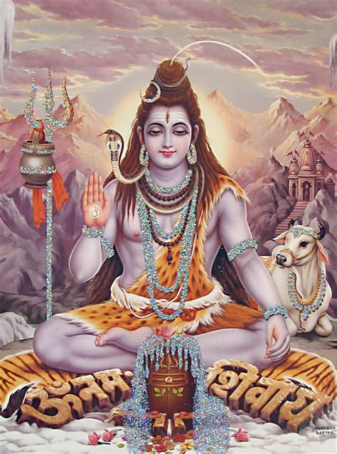 Shiva The Hindu God Of Destruction One Of The Trimurtis Hindu