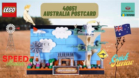 Lego Australia Postcard Speed Build And Quick Review Bilingual