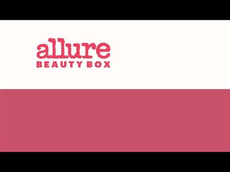 Allure Beauty Box March 2023 Spoilers YouTube